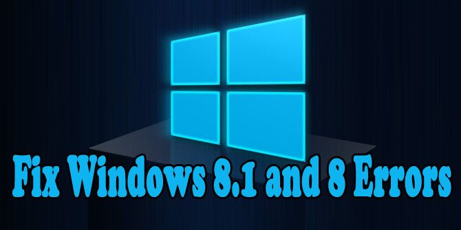 Jak je naprawić w systemie Windows 8.1 8